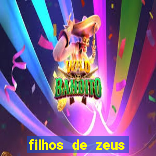 filhos de zeus mitologia grega